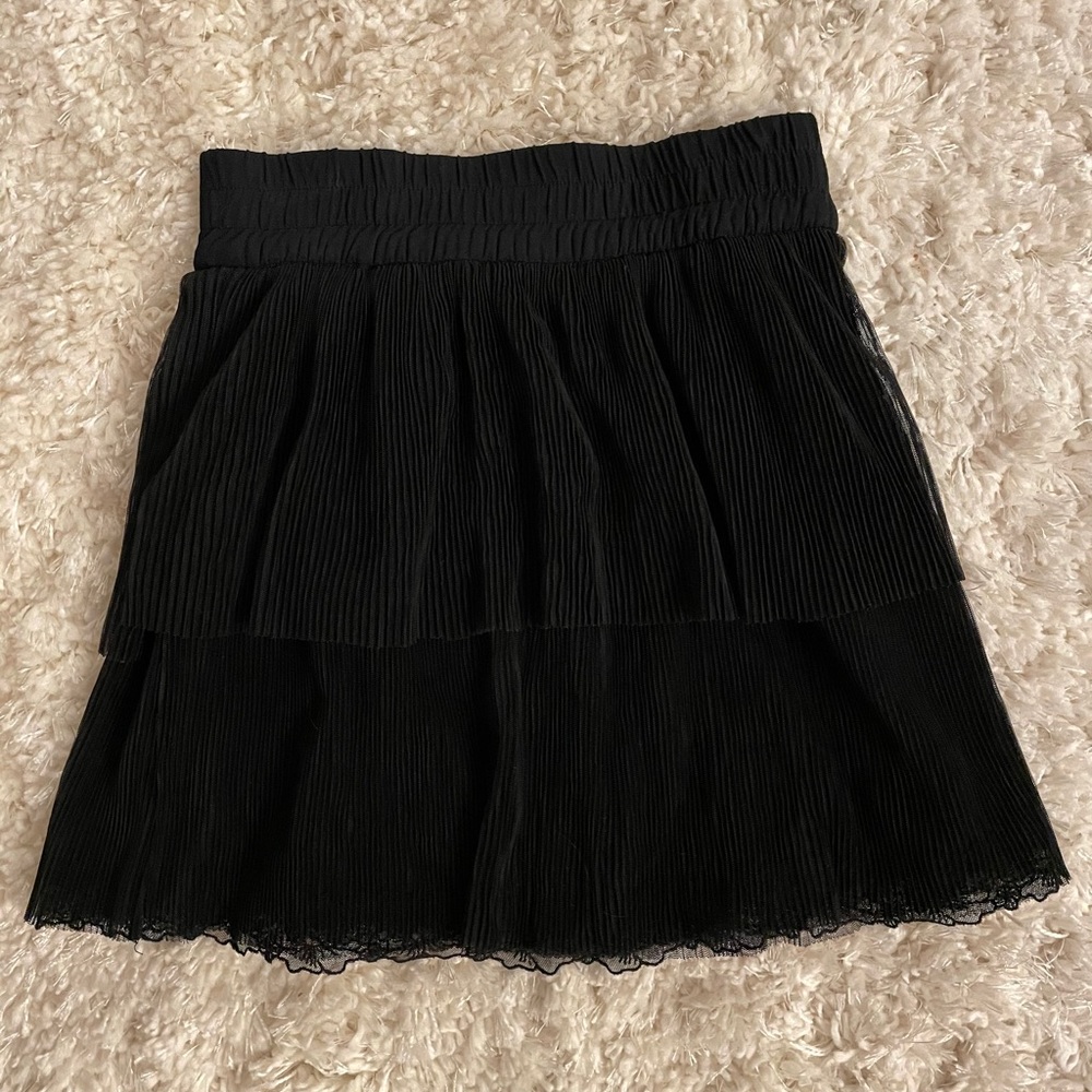 Zara Ruffle Mini Skirt - Picture 7 of 13